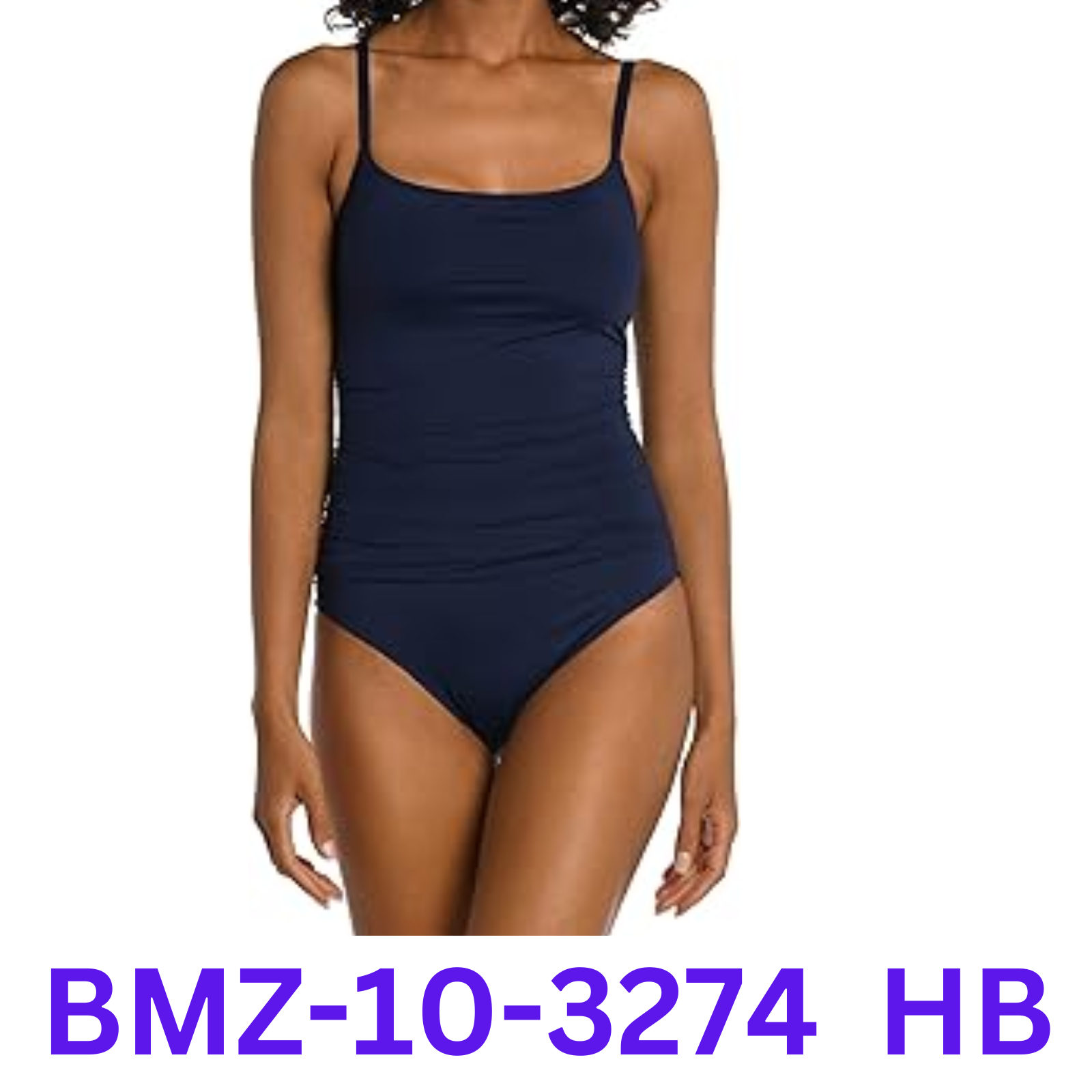 La Blanca -Women's Standard Island   adjustable straps -Lingerie 1pc, Indigo, 8