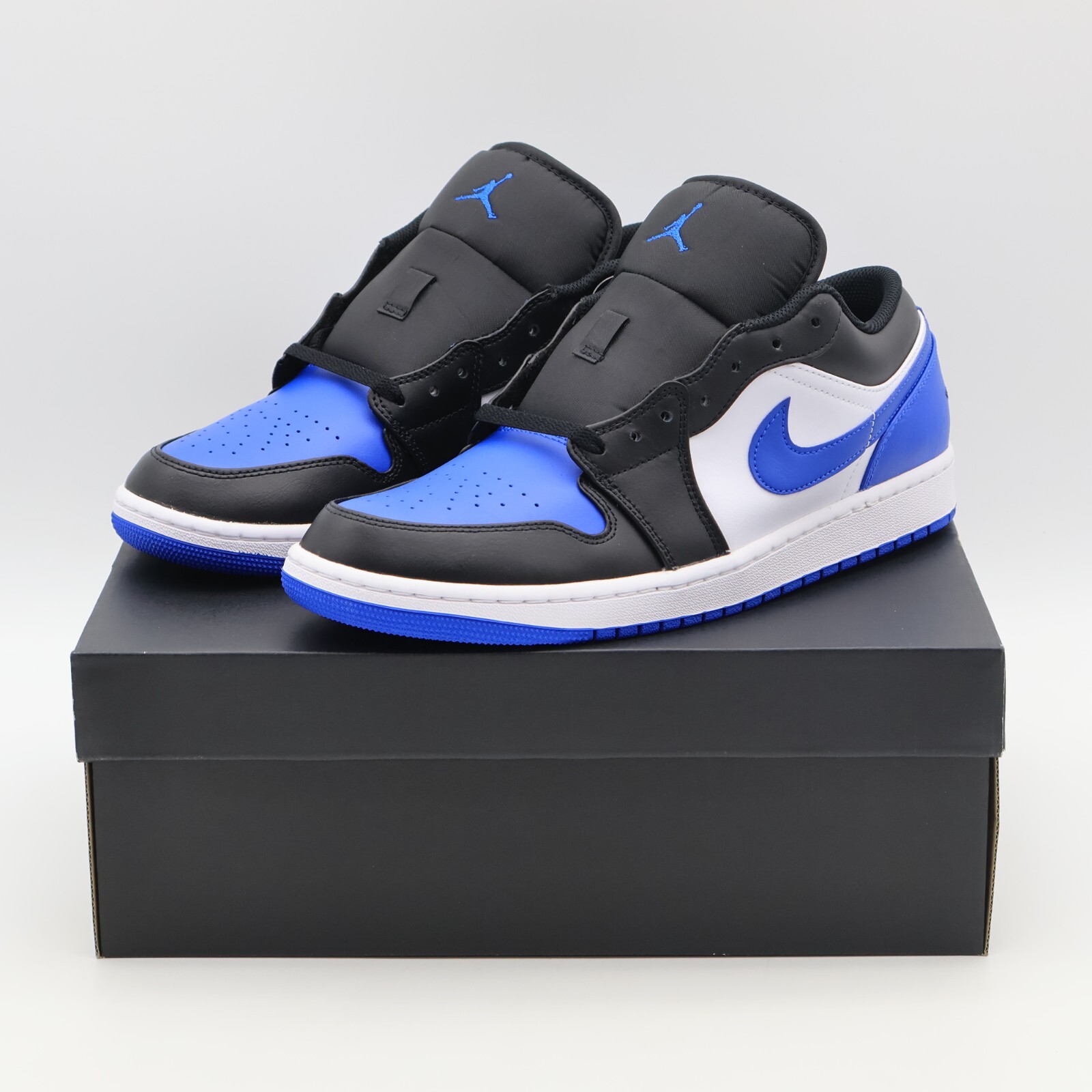 553558-140 Nike Air Jordan 1 Low Black White Alternate Royal 553558-140 Nike Air Jordan 1 Low Black White Alternate Royal