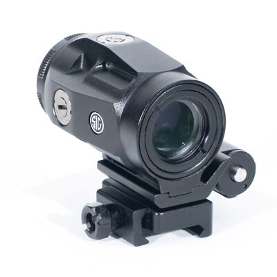 JULIET 3X Magnifier Scope Flip  Magnifier Scope  2 MOA Red Dot Sight