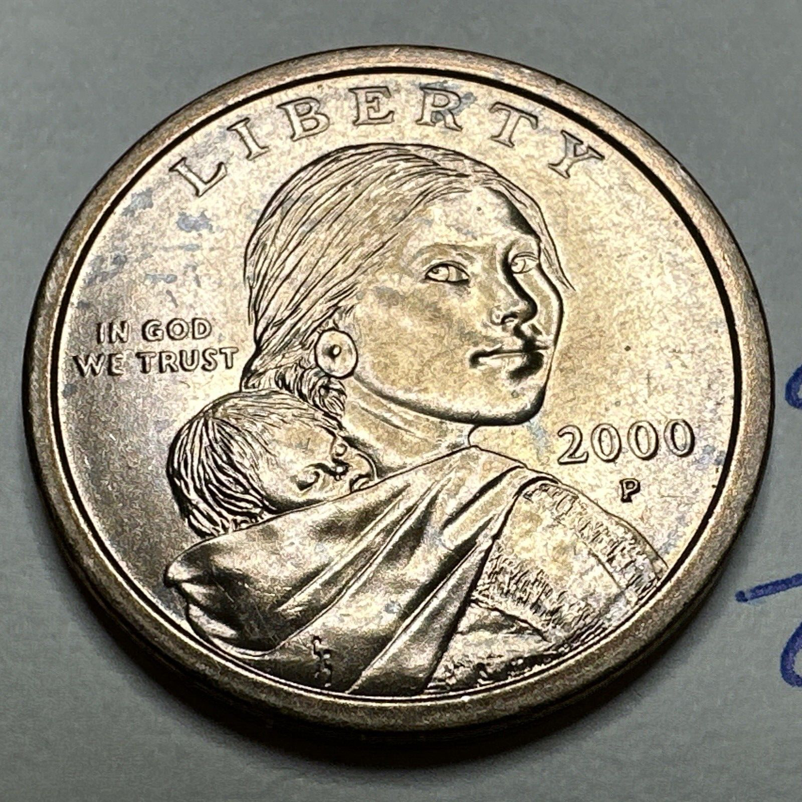 Sacajawea Dollar Coin 2000 P Smooth Edge 9089N | eBay