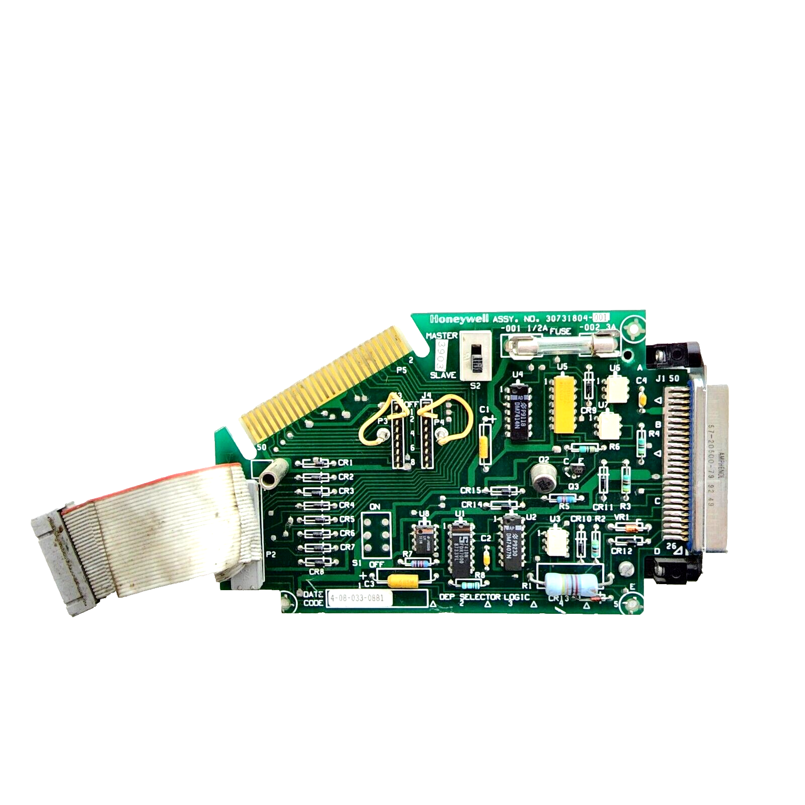 Honeywell 30731804-001 Dep Selector Logic Slave Board Circuit Card SOLD AS IS UN
