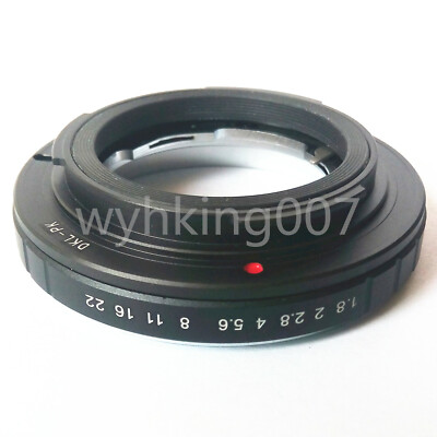 Voigtlander Retina DKL Lens to Pentax K PK adapter K-M K-R K-X K7 K10D K5 K110D