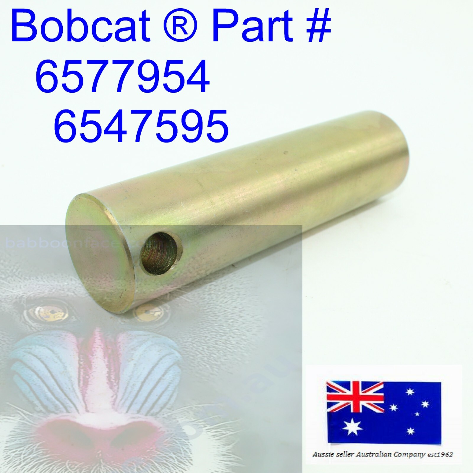 Pivot Pin fits Bobcat 6577954 Lift Arm & Cylinder 721 722