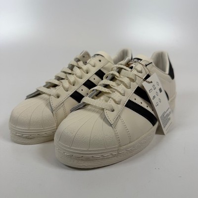 Adidas Superstar 82 Mens Shoes Off White Core Black GY7037 Size 8
