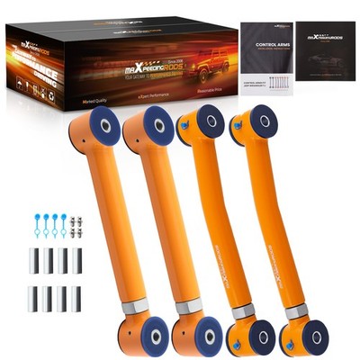 Complete Rear Control Arms Set Upper Lower for Jeep Wrangler TJ 97-06 Adjustable