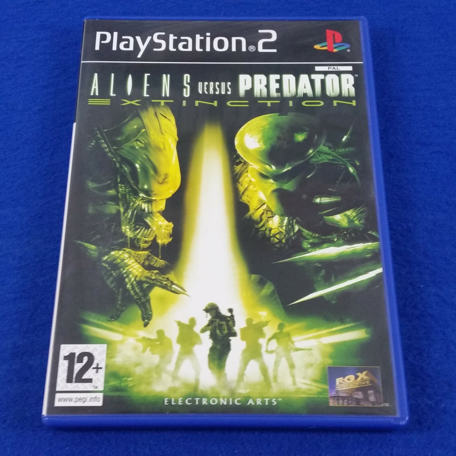ps2 ALIENS vs VERSUS PREDATOR Extinction Game Playstation PAL 