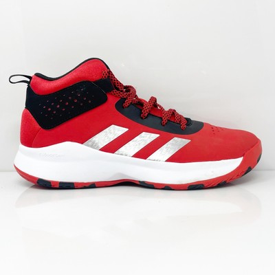 

Adidas Boys Cross Em Up 5 GX4791 Красные баскетбольные кроссовки Размер 6, Красный, Cross Em Up 5