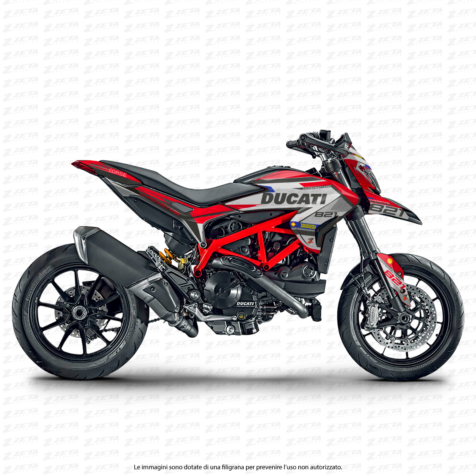 正規品／ジーピーアール HYPERMOTARD 821 Original For Ducati Hypermotard 821 2013/16 Ho… 正規品／ジーピーアール HYPERMOTARD 821 Original For Ducati