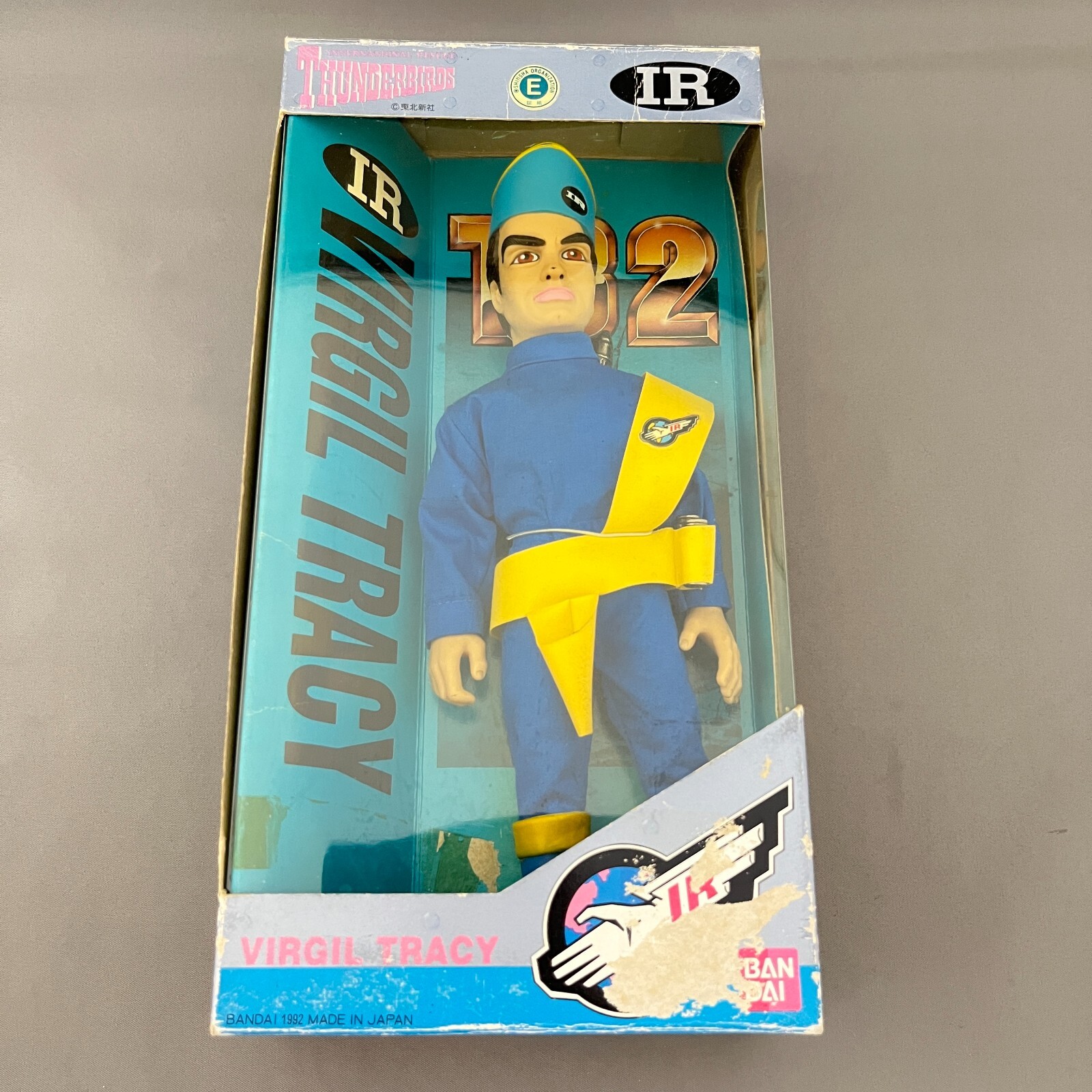 Thunderbirds Virgil Tracy TB2 Figure Soft Vinyl 1992 Bandai