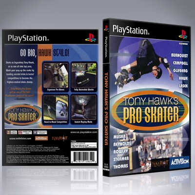 PS1 Case - NO GAME - Tony Hawk's Pro Skater