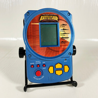 Battleship Electronic Handheld Travel Game - MB Hasbro - TESTED and WORKING