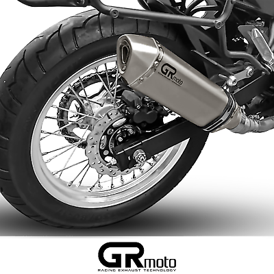Exhaust for KAWASAKI VERSYS X 250 300 2017 2021 GRmoto Muffler