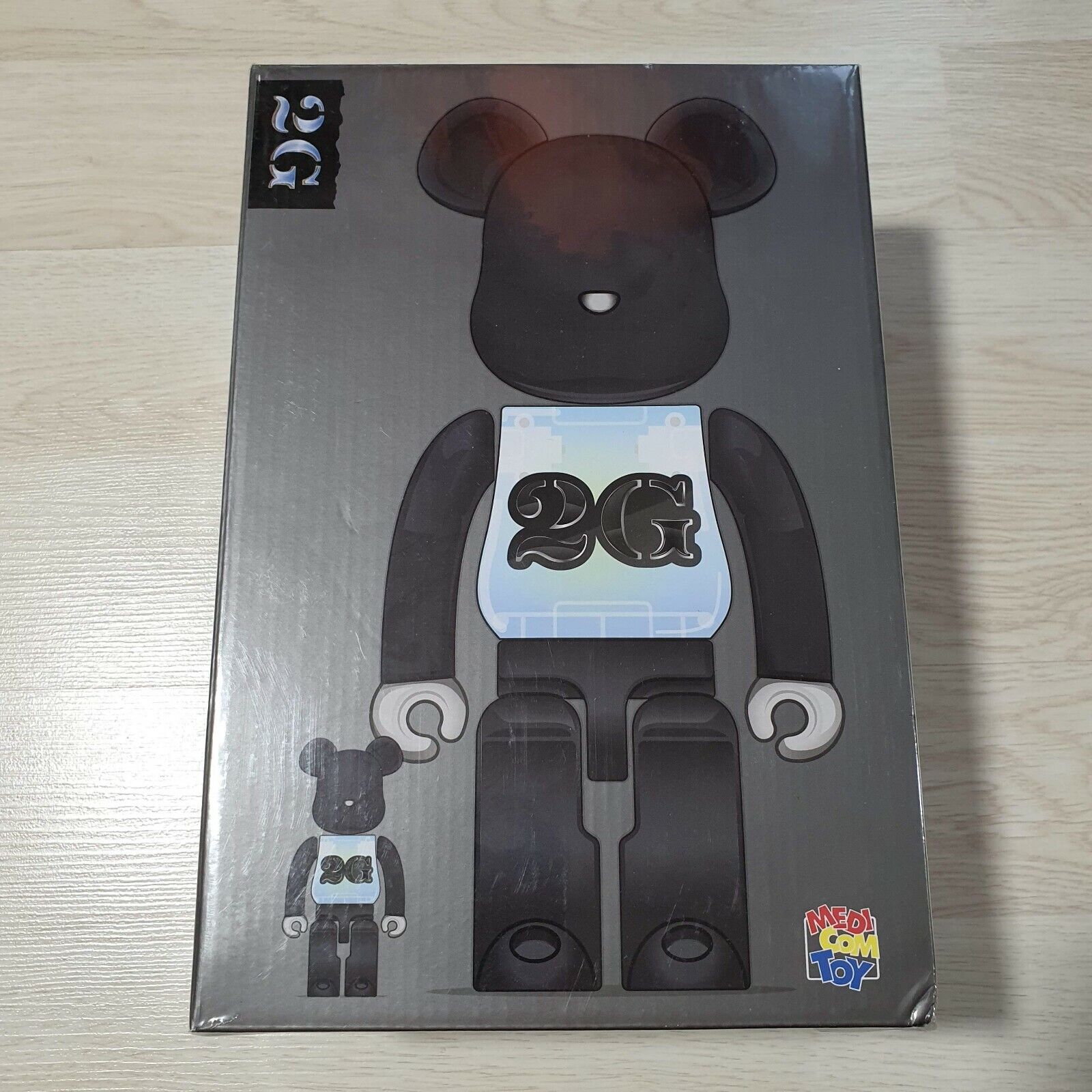 BEARBRICK 2G Black Chrome 100%&400% BE@RBRICK Light Up | eBay BEARBRICK 2G Black Chrome 100%&400% BE@RBRICK Light Up | eBay