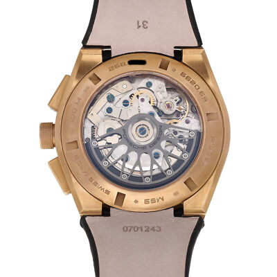 Pre-owned Porsche Design Dashboard 18k Rose Gold 44mm Automatic Men's Watch P.662069401243