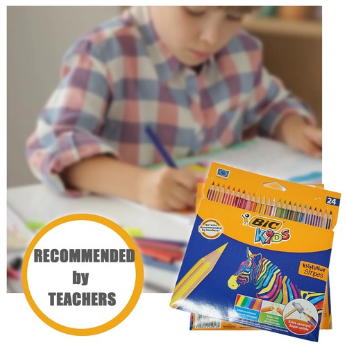 Colored Pencil For Kids 24 Pcs Colored Pencils Kids Art Supplies Vibrant Colors