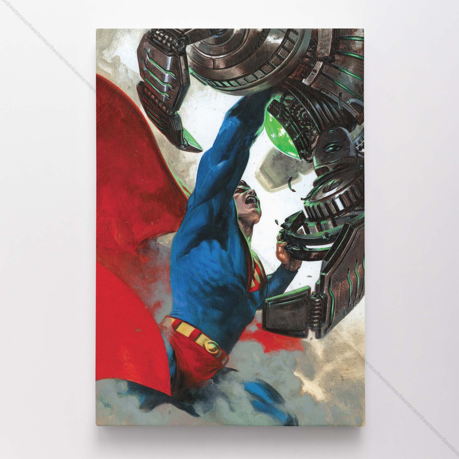 Superman Poster Canvas Action Comics #1058 Superhero DC Comic Book Print