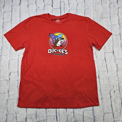 Buc ees SIZE XL 1984 40th Anniversary Red Shirt Birthday Shirt Bucees