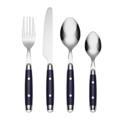 16-Pack Cambridge Set Blue Silver Silversmiths Jubilee Flatware Service