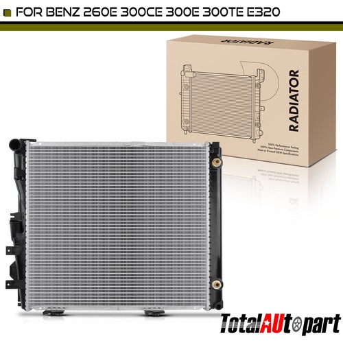 Radiator w/ Transmission Oil Cooler for Mercedes-Benz W124 260E 300E 300TE E320