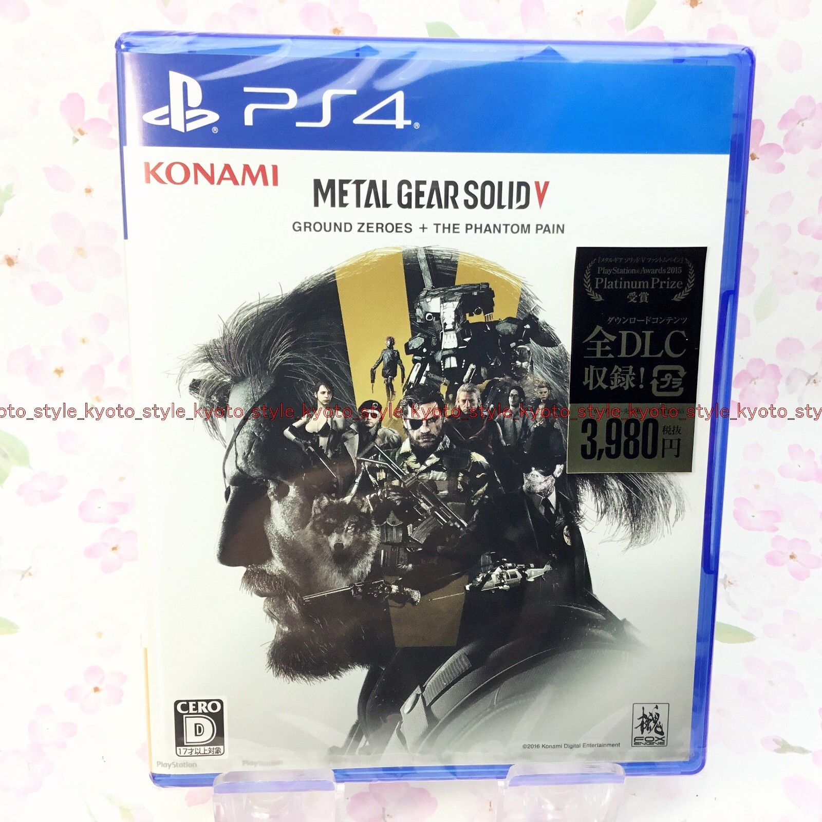 NEW PS4 METAL GEAR SOLID V GROUND ZEROES + THE PHANTOM PAIN
