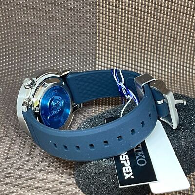 Pre-owned Seiko Prospex Srph77k1 Blue Baby Tune Silicone Automatic Men's Diver Sport Watch