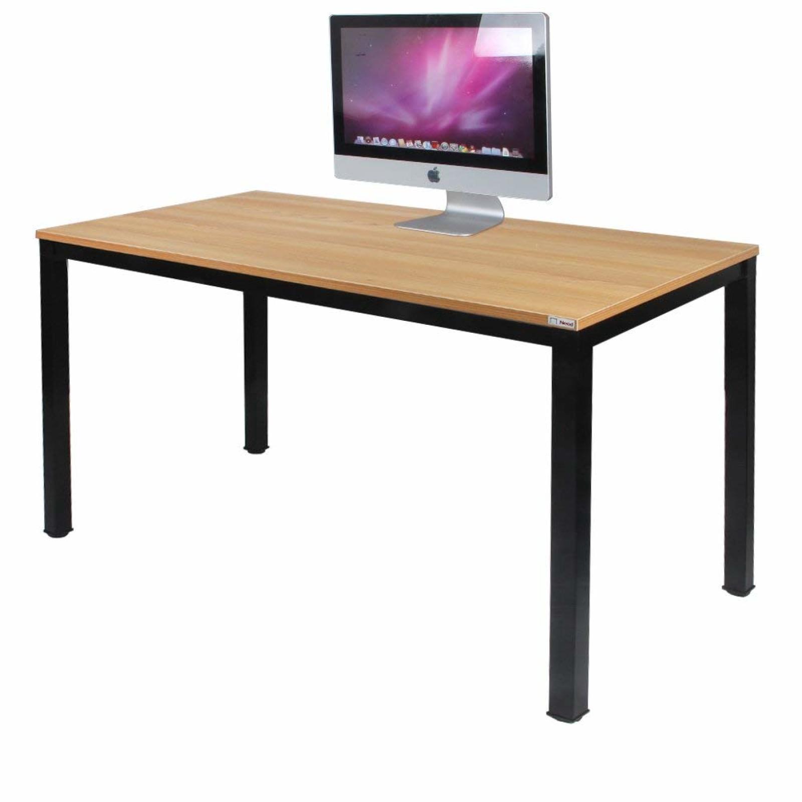 Details About Workstation Home Office Desk Study Computer Writing Teak Oak Furniture