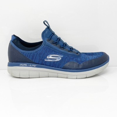 

Skechers Mens Synergy 2.0 52650 Синий Повседневная обувь Кроссовки Размер 9, Synergy 2.0