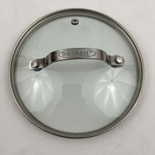Gotham Steel Replacement Glass Lid Only 6 1/4 Inch Skillet Pot...