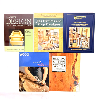 Lot 5 Woodworking Design Jigs Shop Furniture Self Fine Woodworking PB Set