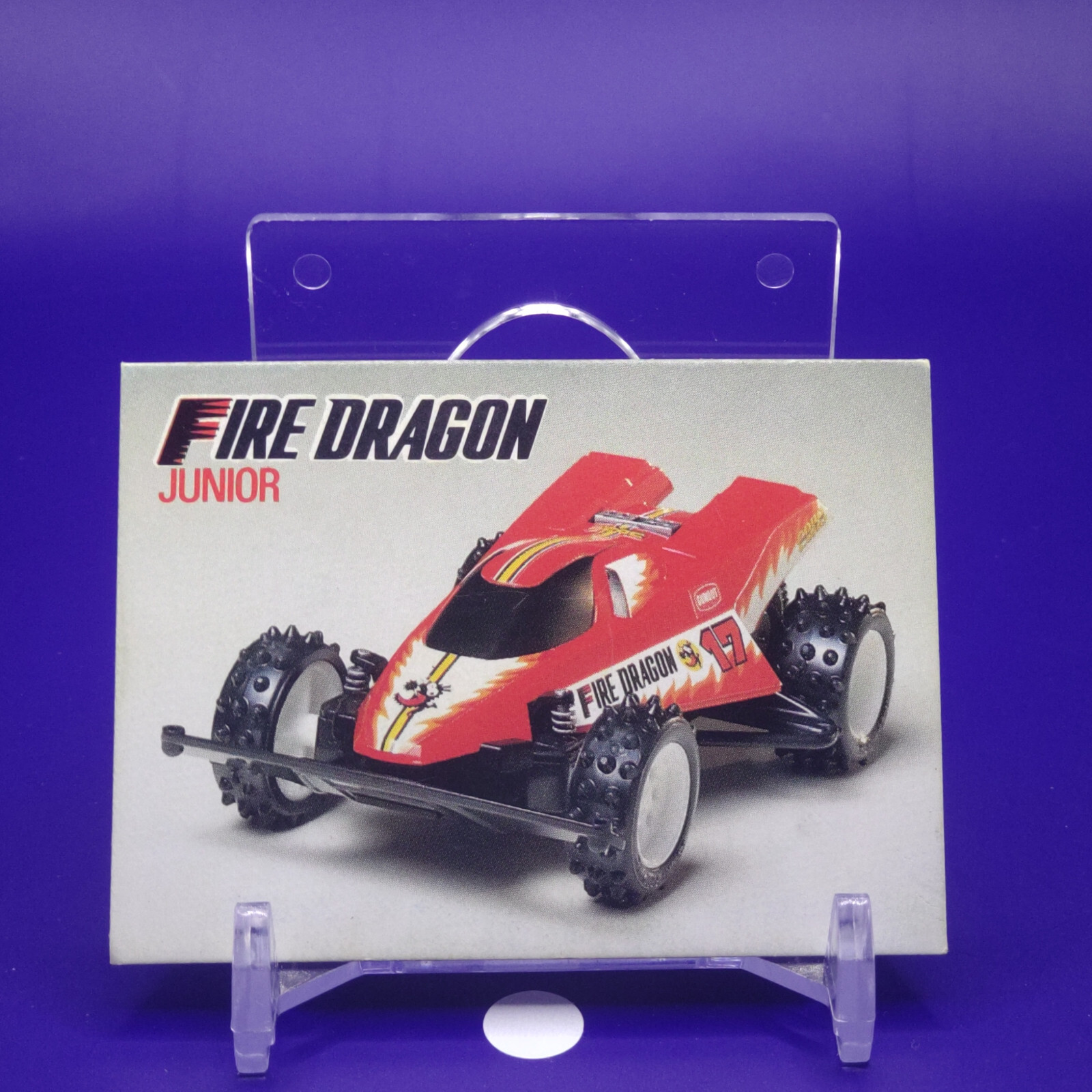 Fire Dragon Junior Racer Mini 4WD Card Shogakukan Japanese
