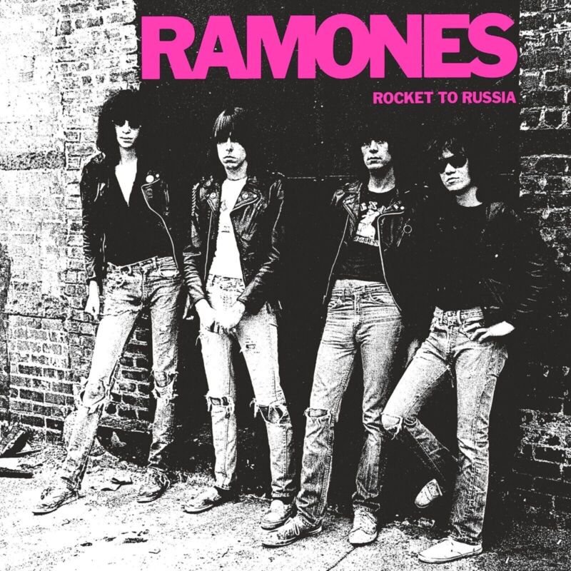 RAMONES Rocket To Russia BANNER HUGE 4X4 Ft Fabric Poster Tapestry Flag cover