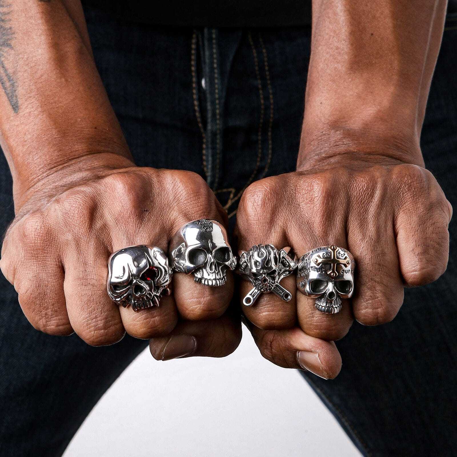 silver925 Skull Ring y2k ギャル男　PUNK NANA silver925 Skull Ring y2k ギャル男PUNK NANA