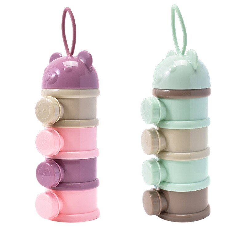 Food Container Milk Powder Storage Box Toddler Travel Bottle