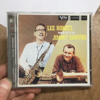 Lee Konitz Meets Jimmy Giuffre 2xCD 1996 Verve 1958 1959 Sessions Jazz Granz