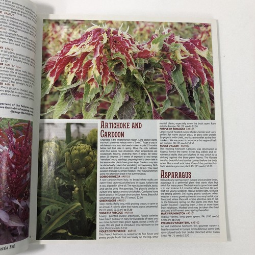 2012 Baker Creek Heirloom Seeds Book Catalog Pure Seed Paperback