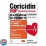 Coricidin HBP, Decongestant-Free Cold Symptom Relief for People with High Blood Pressure, Maximum Strength, Flu and Chest Congestion Liquid Gels, 24 Count