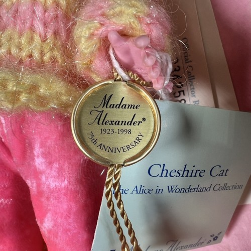 Cheshire Cat 13070 Alice in Wonderland Collection Madame Alexander Doll 1996