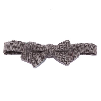 3066Y papillon boy SIMONETTA TINY brown bow tie 