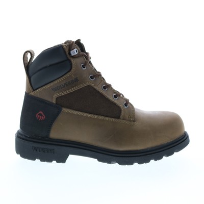 Wolverine Bulldozer Steel Toe Eh 6 Inch W201289 Мужские коричневые широкие рабочие ботинки