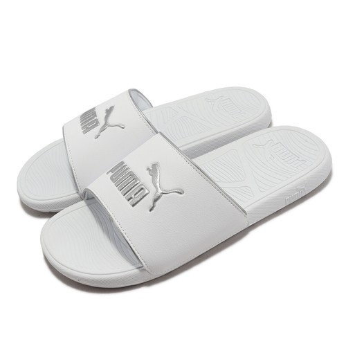 Сандалии Puma Cool Cat 2.0 Pop Up Metal White Silver Мужские унисекс слипоны 393970-02