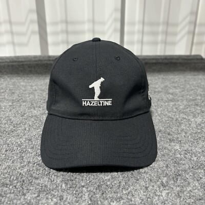 Under Amour Baseball Hat Cap Adult Black Hazeltine National Golf Adjustable