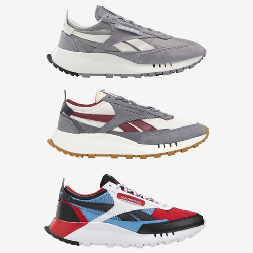 

Reebok Classic Leather Legacy G rey, Красный/Белый/Синий GZ3860 Мужские размеры 7,5-13, Multicolor, Reebok Classic Legacy