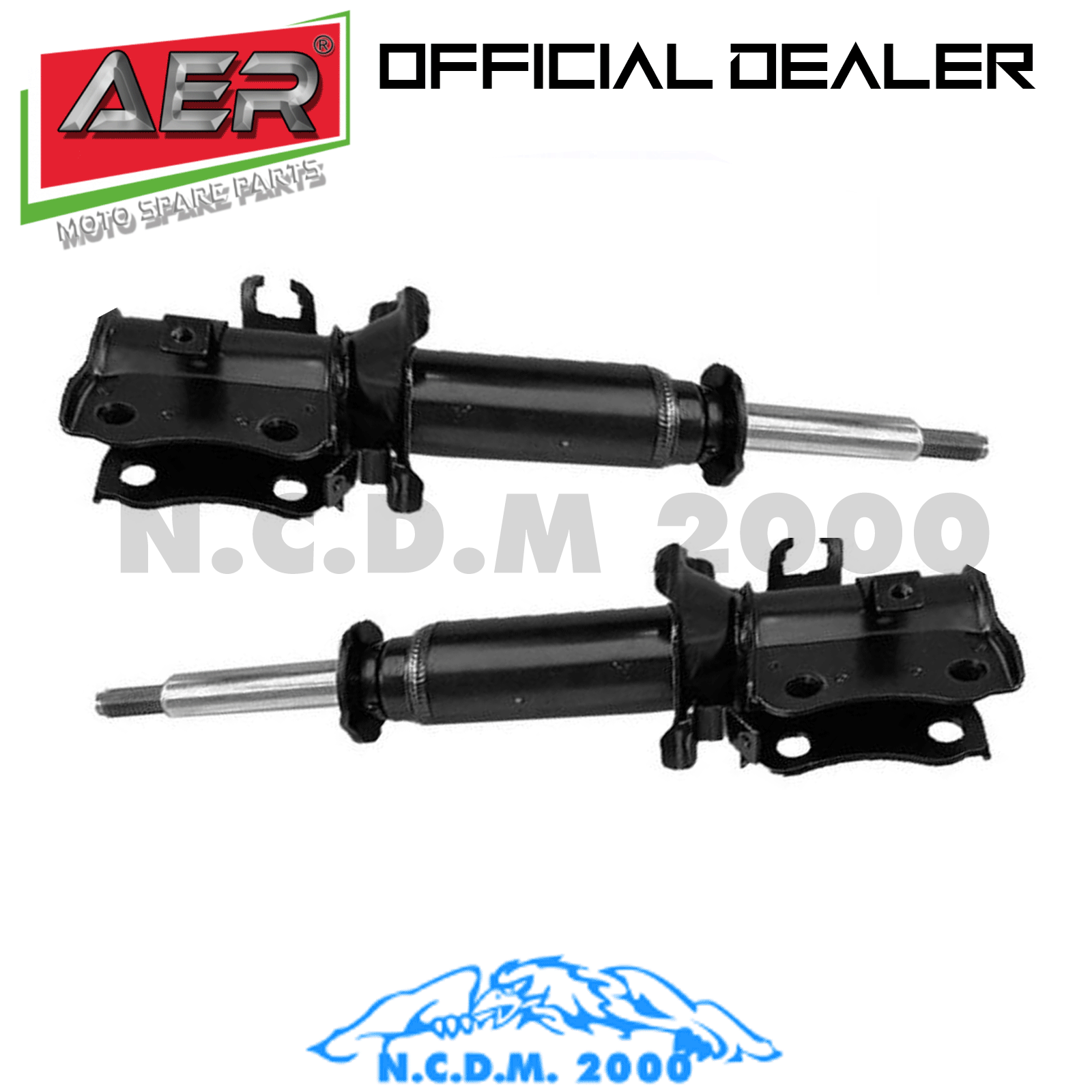 Pret―a―porter Vol.54(2004spring & summe… Front Right + Left Shock Absorber for Piaggio Ape Porter