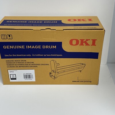 Genuine Okidata OKI Black 30K Image Drum for C712 46507404