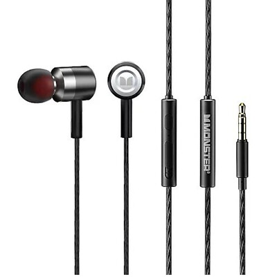 Genuine Monster in Ear Headphones Earphones Earbuds Your Favorite Beats (Best Wired In Ear Headphones)