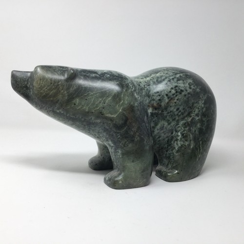 Iroquois Soapstone Bear Carving, David Farnham