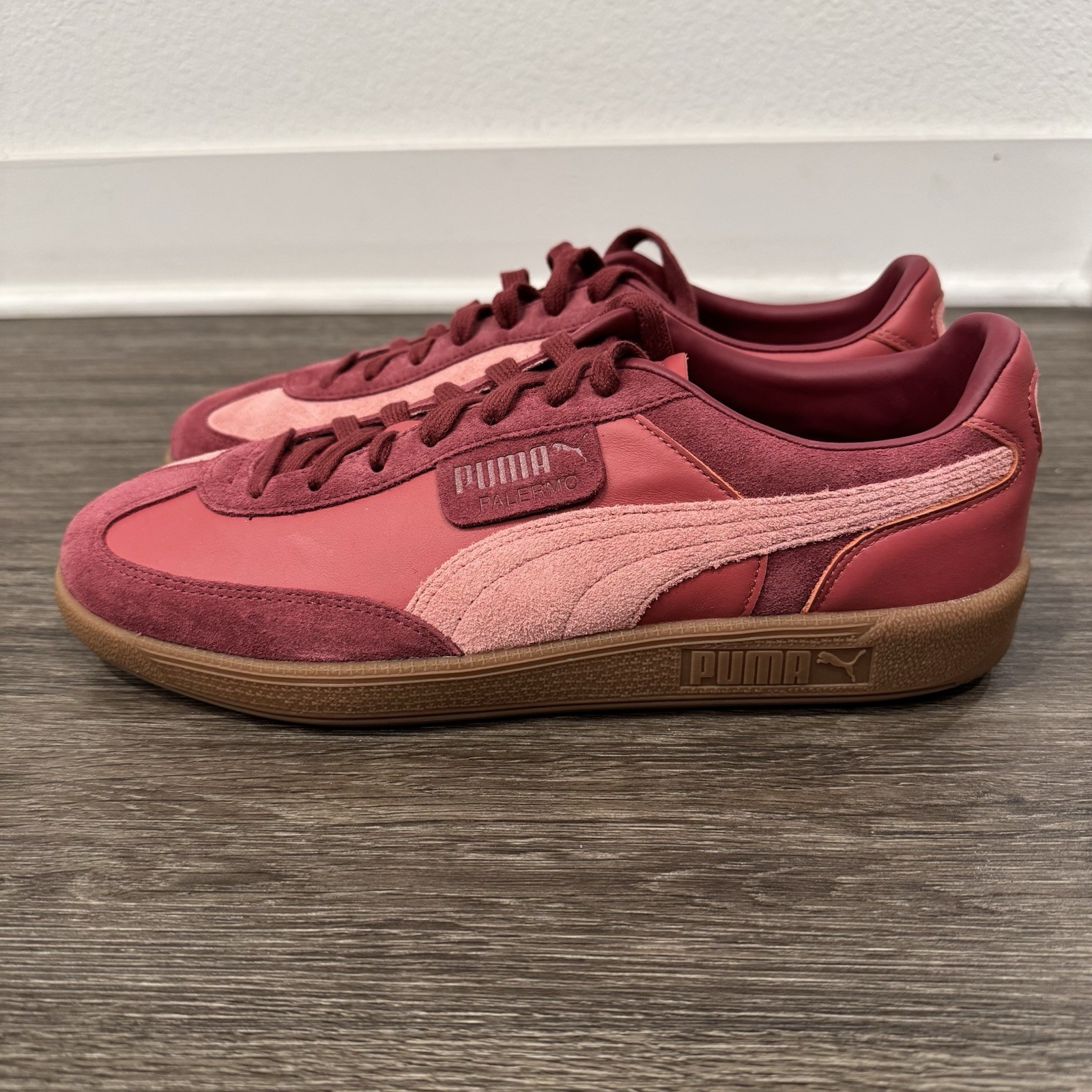 Puma Palermo PALOMO Sneakers LifeStyle Shoes Team Regal Red (397308-01) Sz 11
