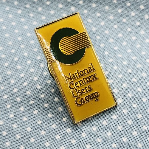 Vtg National Centrex Users Group Telecommunications Advertising Lapel Pin