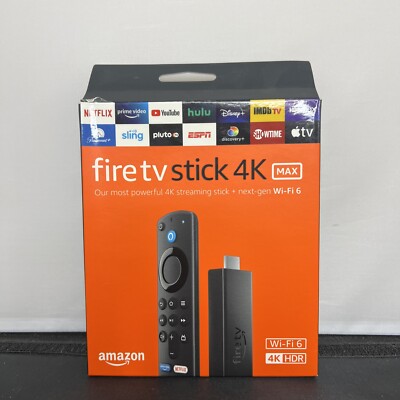 *Sealed* Amazon Fire TV Stick 4K MAX 2021 Streaming Device WiFi-6 Alexa Remote
