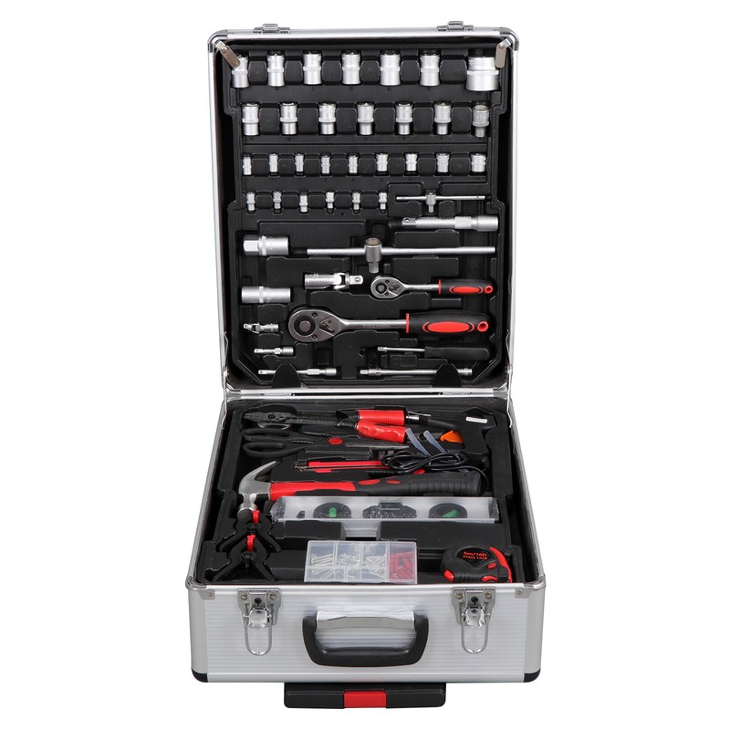 Business Industrial 799 Piece Rolling Hand Tool Set Kit W Trolley Case Metric Sockets Wrenches Cooking Equipment